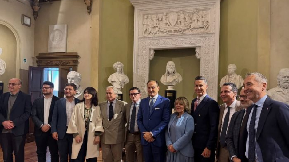 Il presidente della Regione Cirio visita la Pinacoteca